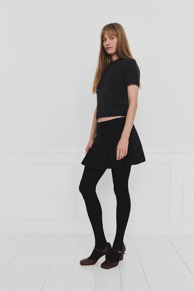 The Garment - Richard Tennis Skirt - Black Pinstripe