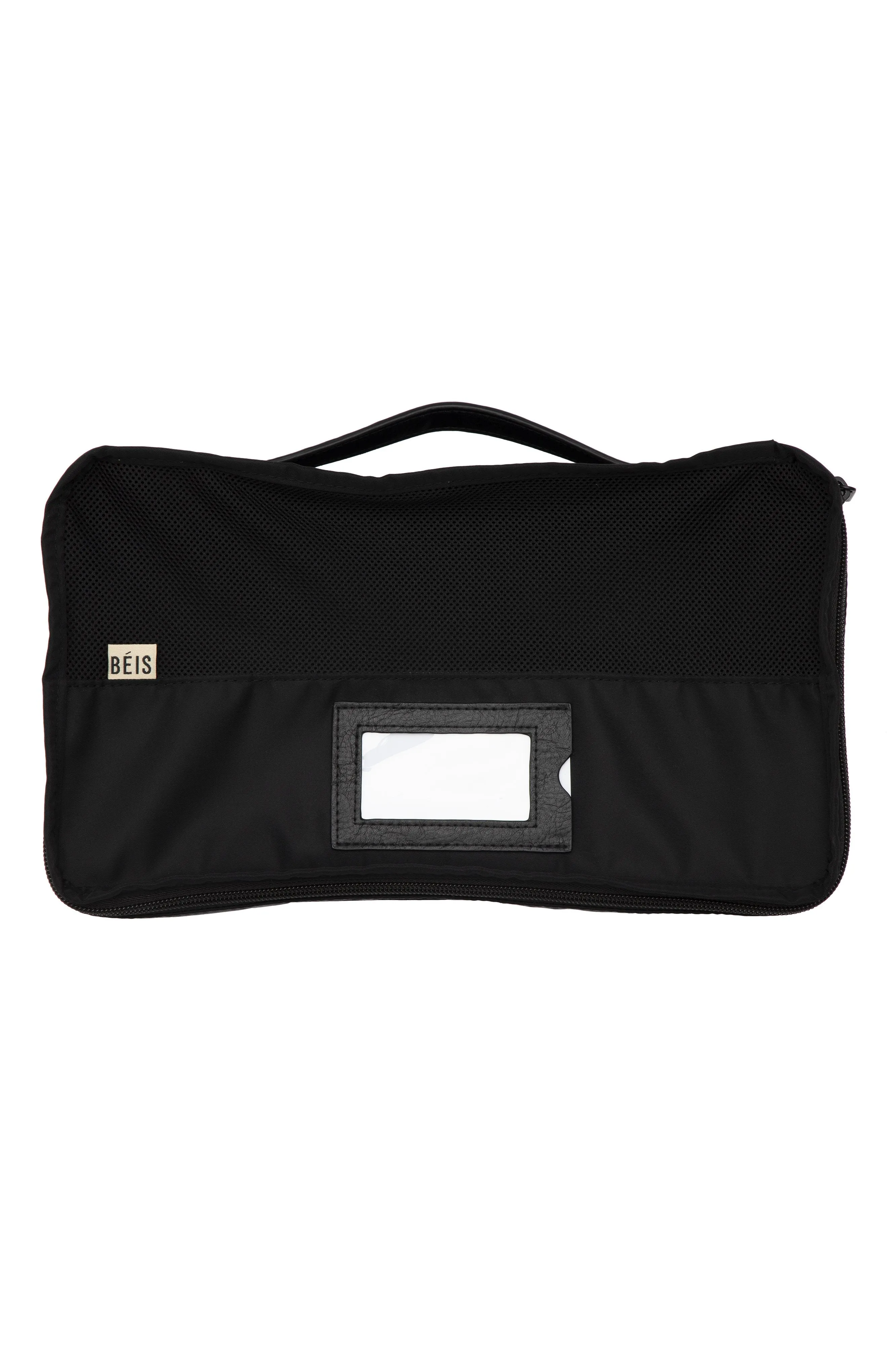 The Lingerie Packing Cube Set in Black