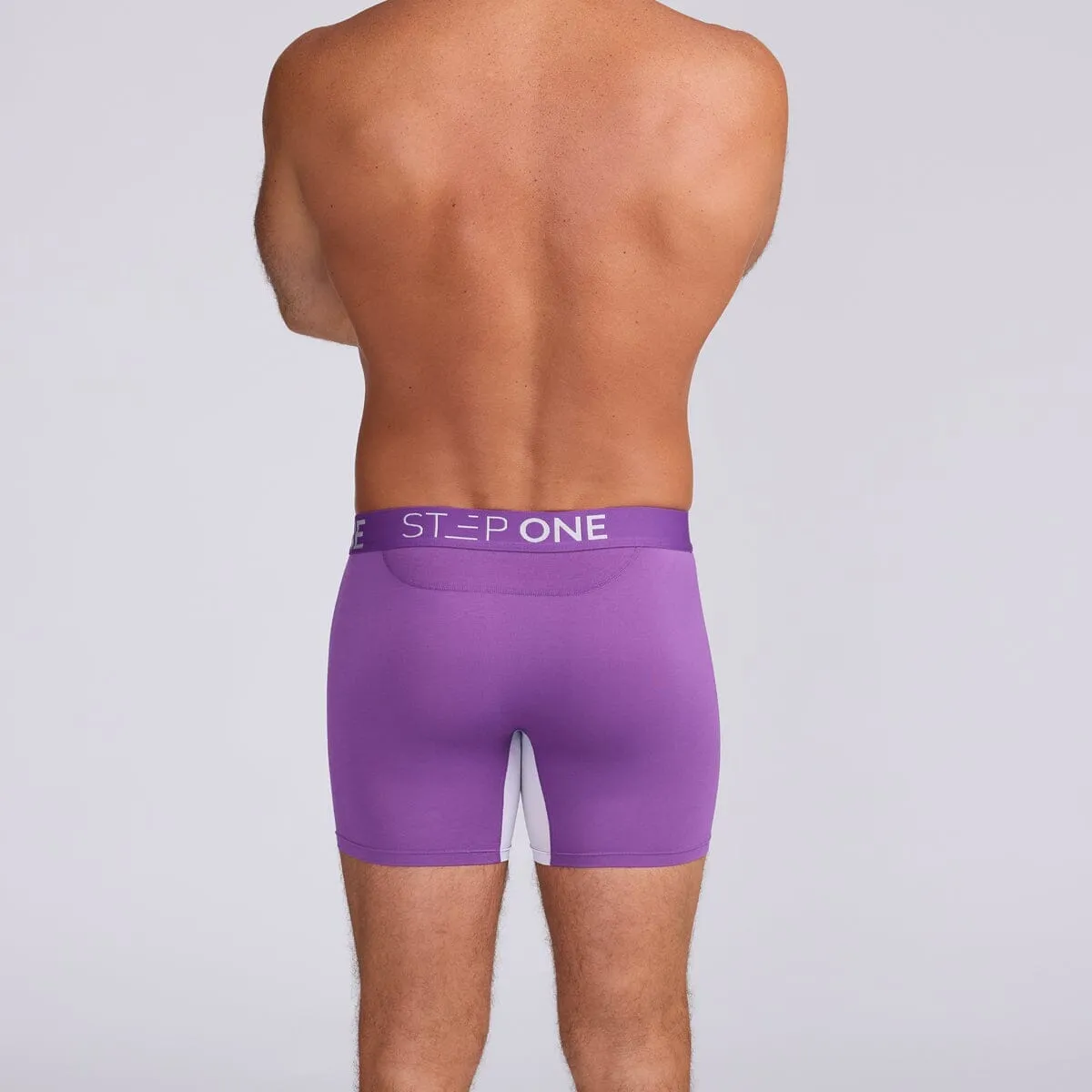 Trunk - Purple & White