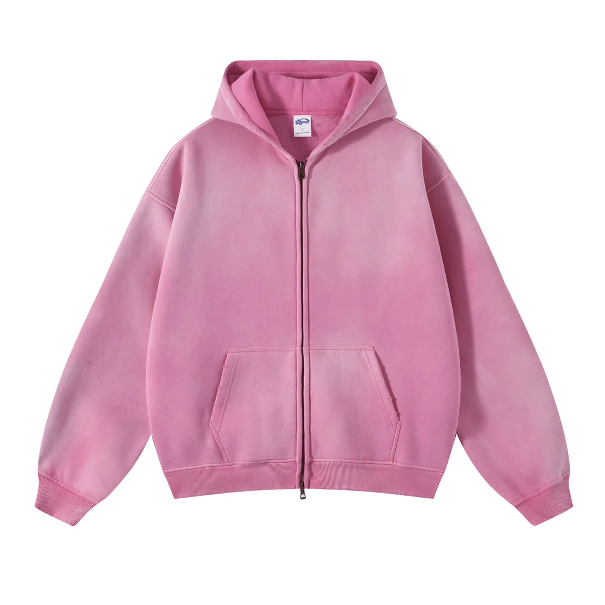 Vintage Dyed Zipper Hoodie & Vintage Dyed Sweatpants Setup WN6621