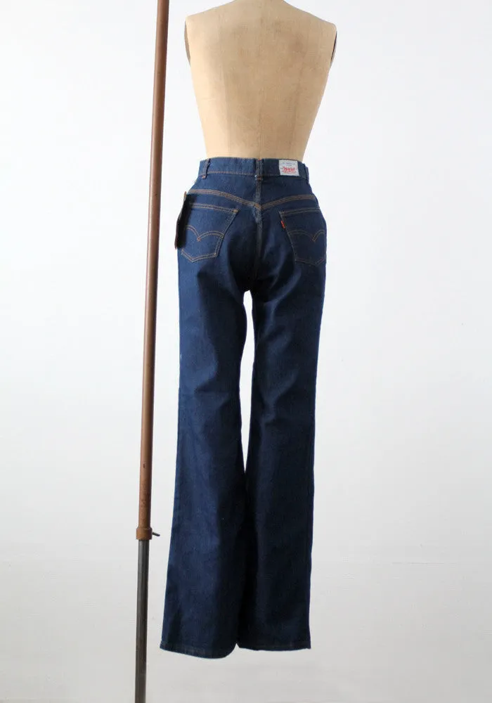 vintage Levi's high waist stretch denim jeans, 30 x 33