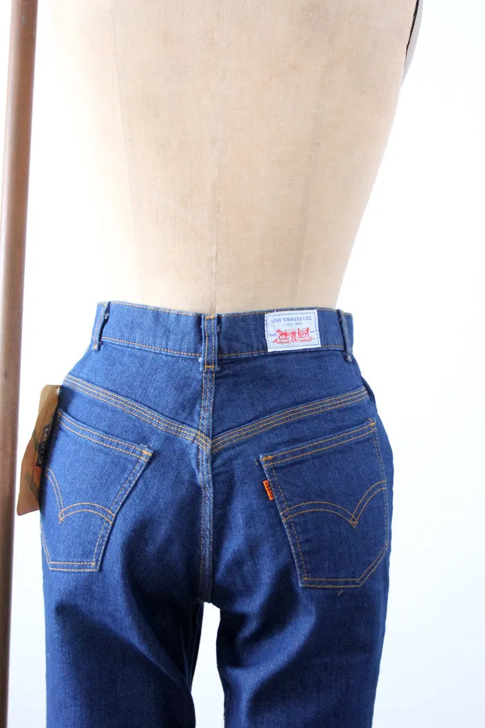 vintage Levi's high waist stretch denim jeans, 30 x 33