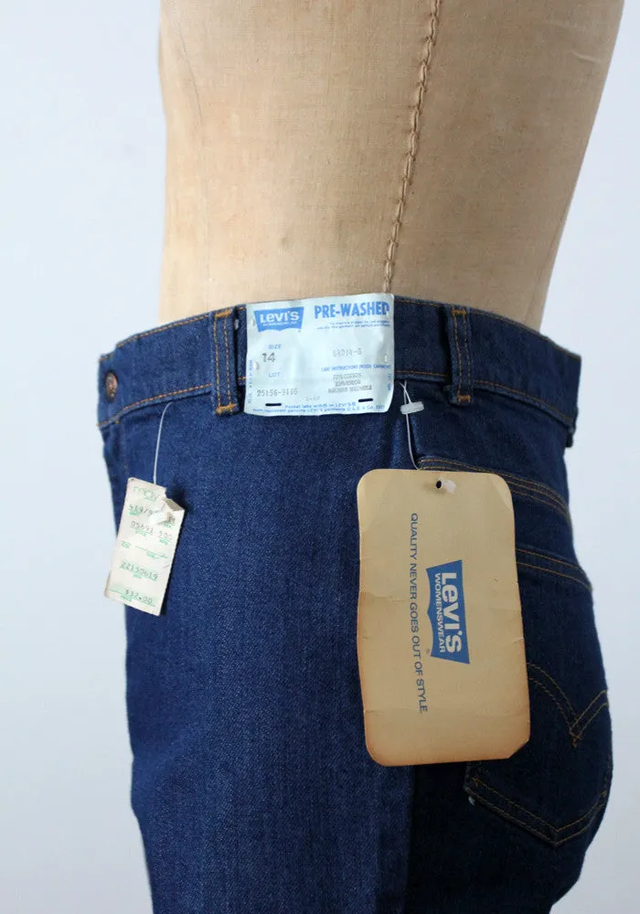 vintage Levi's high waist stretch denim jeans, 30 x 33