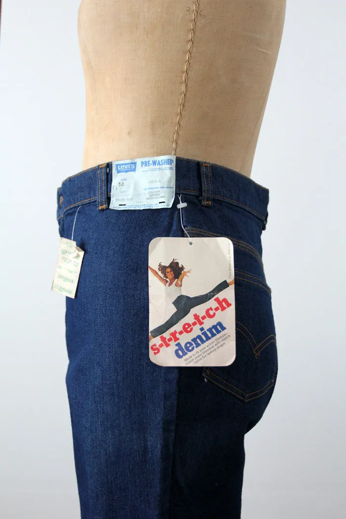 vintage Levi's high waist stretch denim jeans, 30 x 33